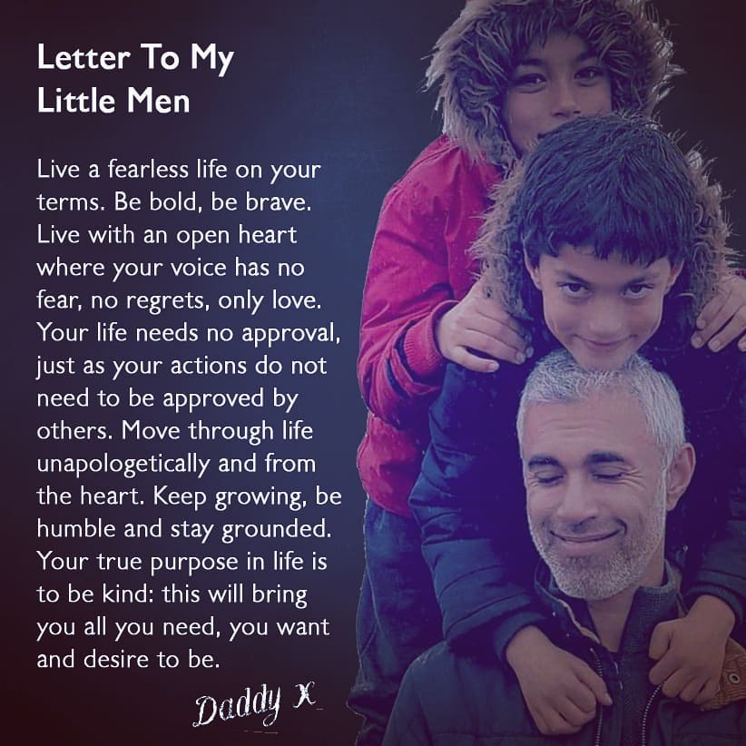 Letter To My Little Men From A Father