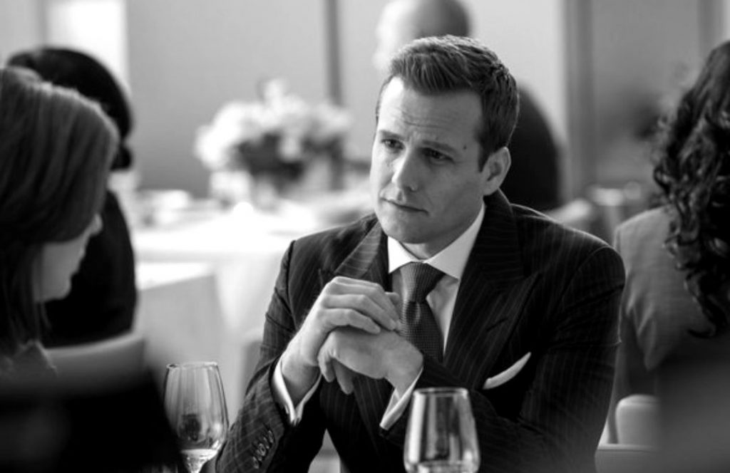 Harvey Specter doesn’t take things personally